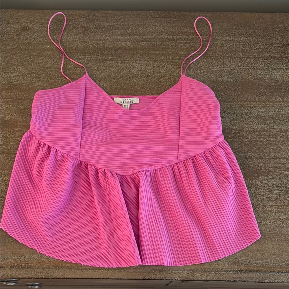 Zara flowy tank top